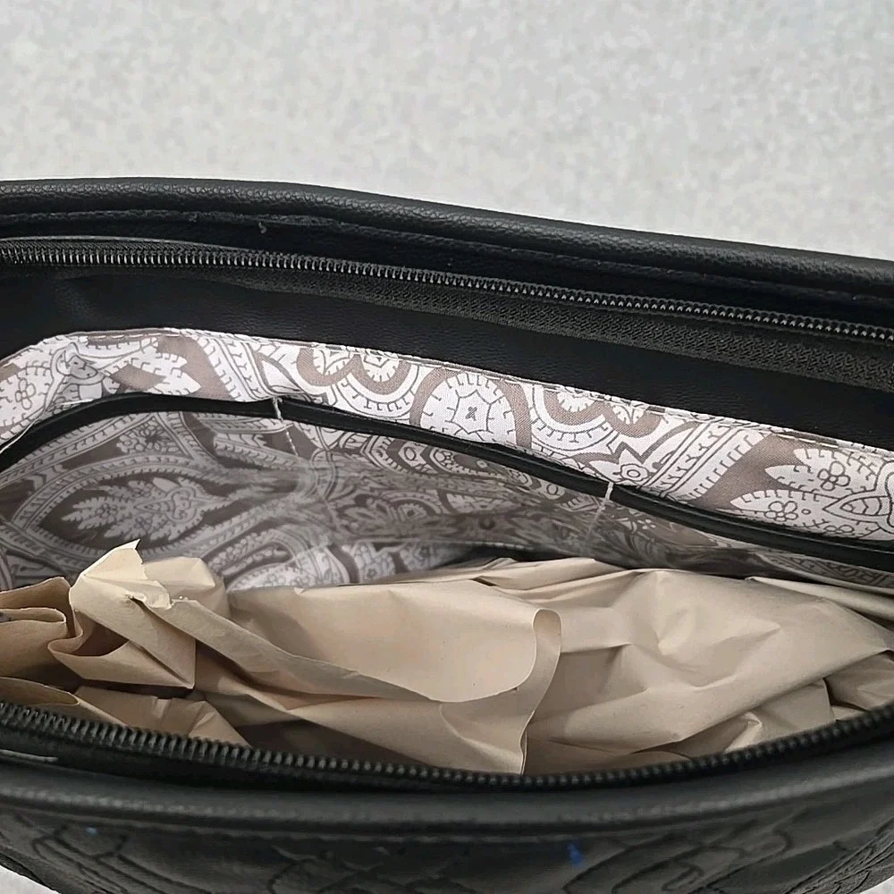 Bella Russo Black Hobo Bag Designer Purse‎ Shoulder Bag Everyday